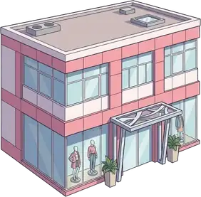 Shopping mall in School Ready